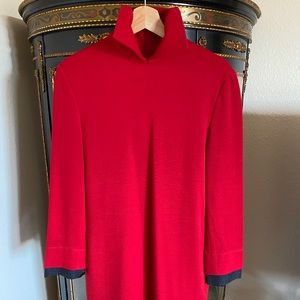 Vintage GIANFRANCO FERRE Classic Liner Red Dress